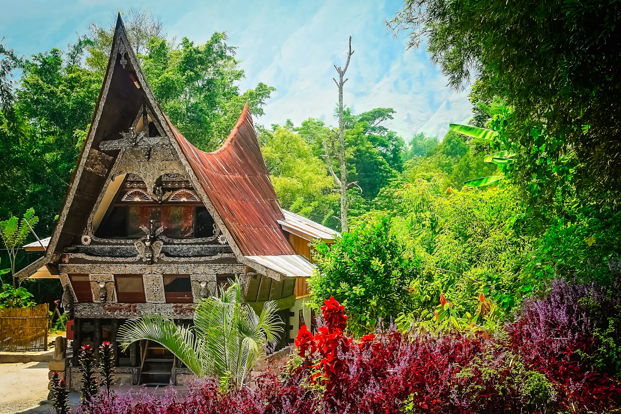 Batak House near Lake Toba